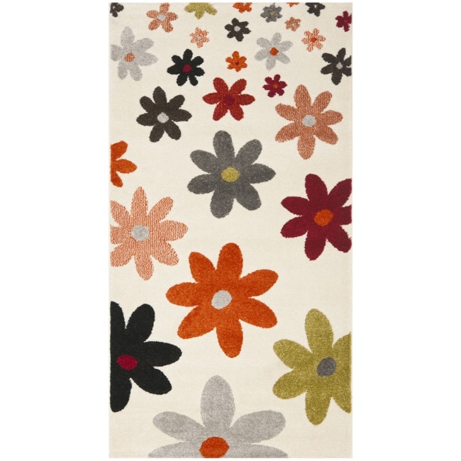 Porcello Daisies Ivory Rug (2 X 37)