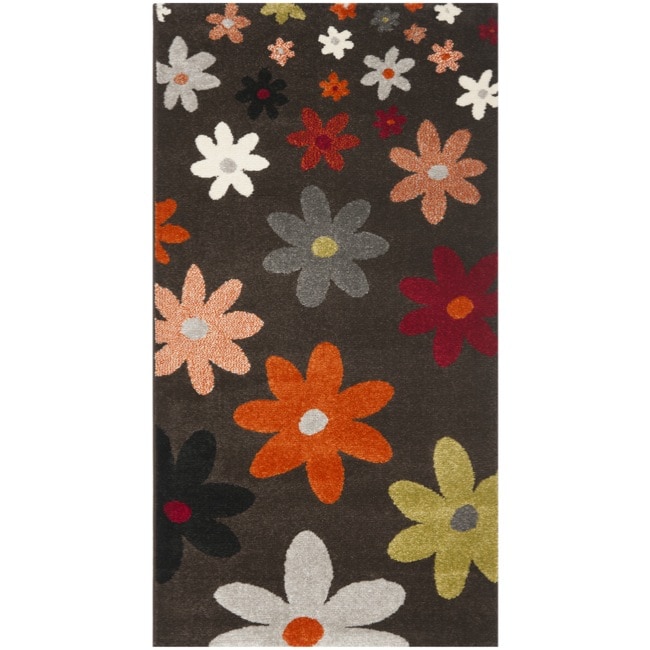 Porcello Daisies Brown Rug (2 X 37)