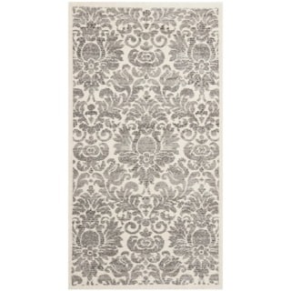 Porcello Damask Ivory/ Grey Rug (2'7 x 5') Safavieh 3x5   4x6 Rugs