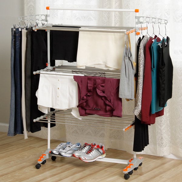 Clothes drying rack bed bath and beyond sale