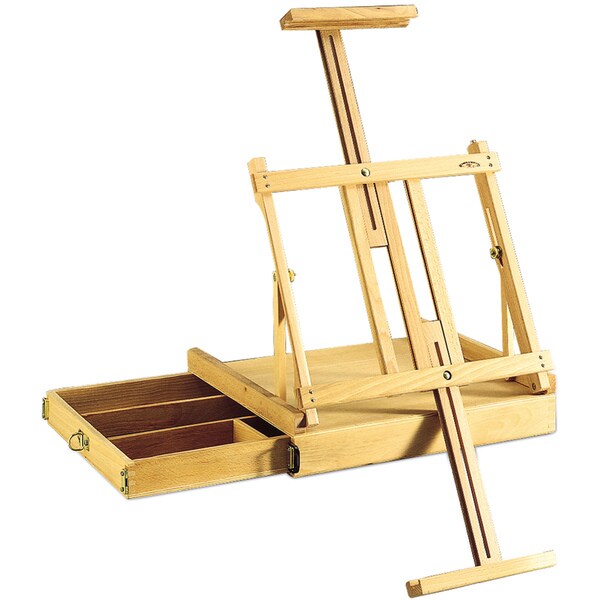 Shop Table EaselArun/Drawer On Side Overstock 7180090