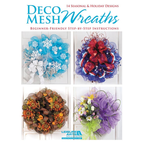 Leisure Arts Deco Mesh Wreaths   14669078   Shopping