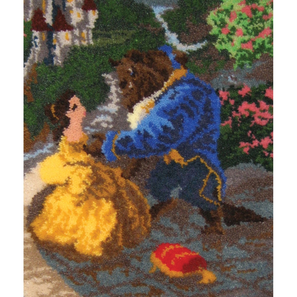 Latch Hook Kit 21X26-Beauty & The Beast Falling In Love - Bed Bath &  Beyond - 7180565