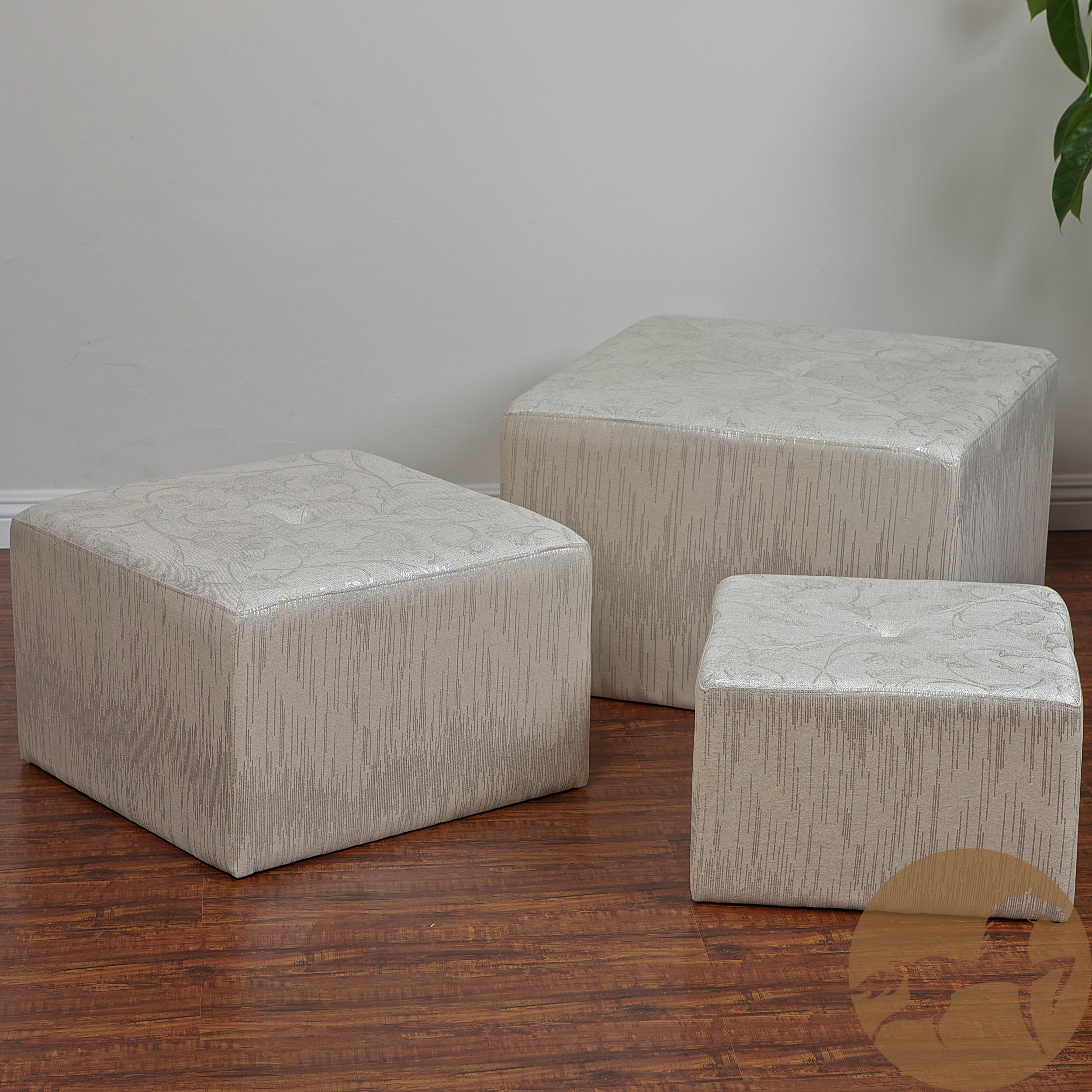 Ottomans (Set of 3) Today $142.99 Sale $128.69 Save 10%