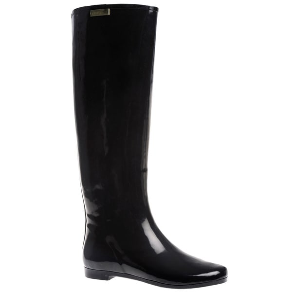 Henry Ferrera Women's 'Colorado' Solid Knee High Rubber Rain boot Henry Ferrera Boots