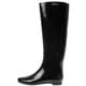 Shop Henry Ferrera Women's 'Colorado' Solid Knee High Rubber Rain boot ...