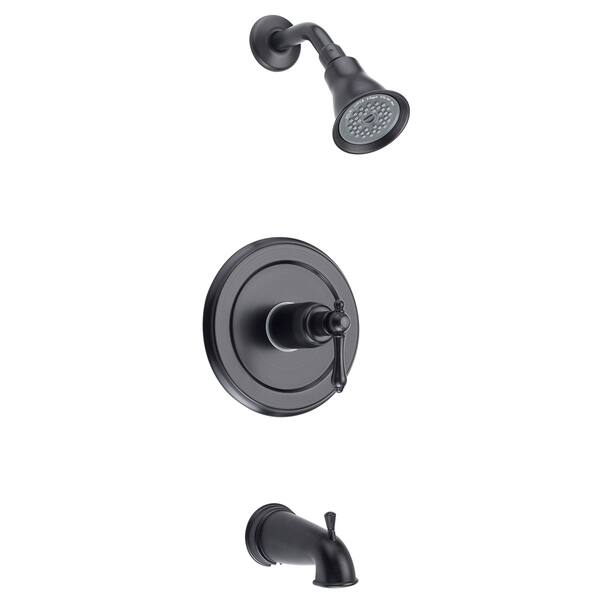 Fontaine Bellver Oil Rubbed Bronze Single Handle Tub And Shower Faucet With Valve Set Overstock 7183319