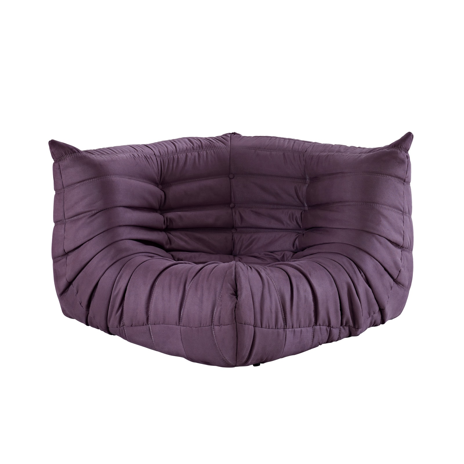 Waverunner Modular Purple Sectional Corner