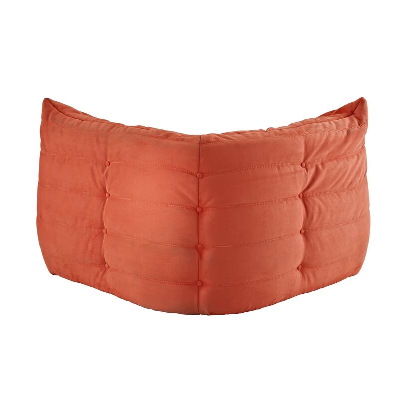Waverunner Modular Orange Sectional Corner