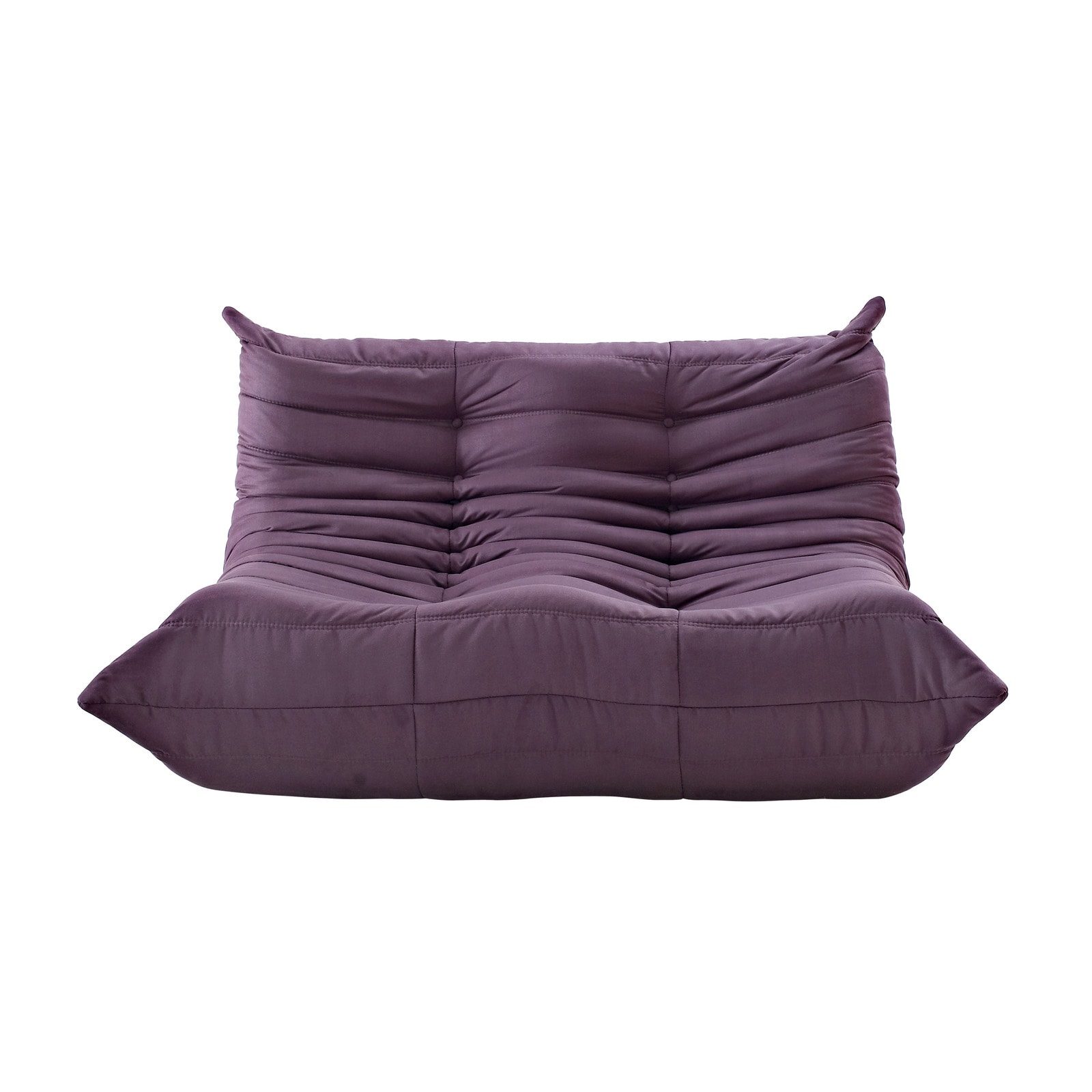 Waverunner Modular Purple Sectional Loveseat