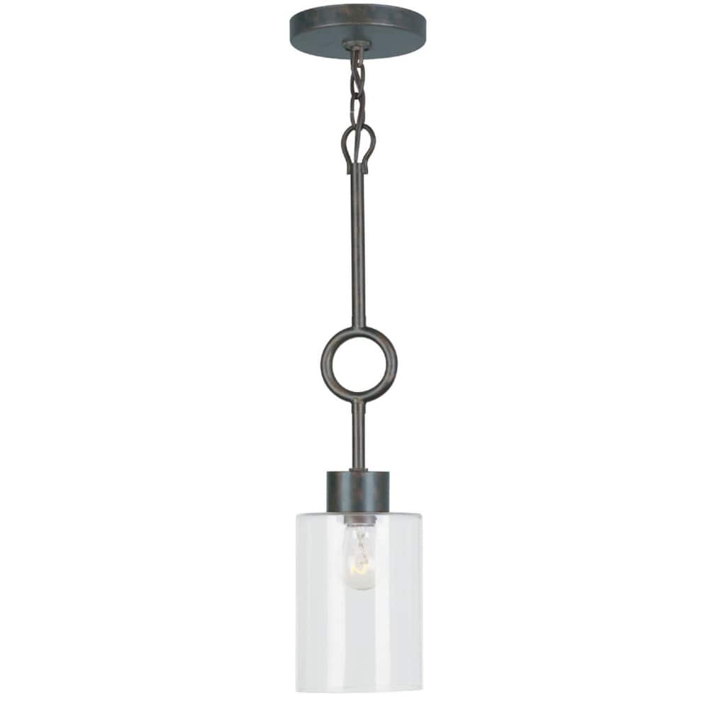 Odette 1-light English Bronze Mini Pendant - English Bronze
