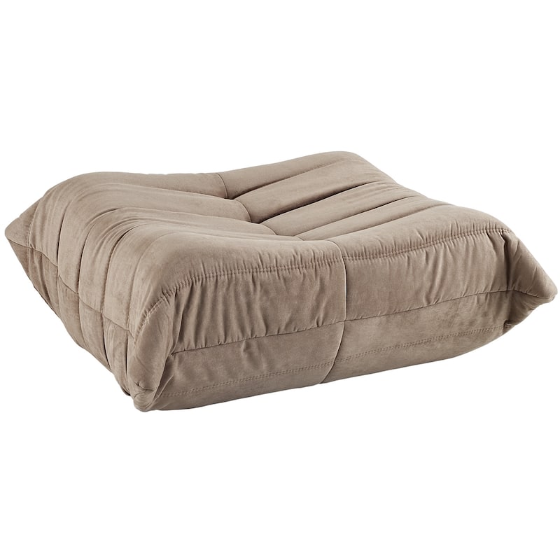 Waverunner Modular Brown Sectional Ottoman