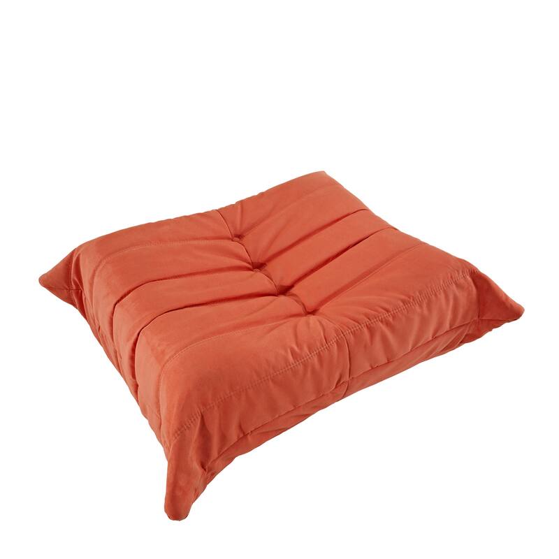 Waverunner Modular Orange Sectional Ottoman