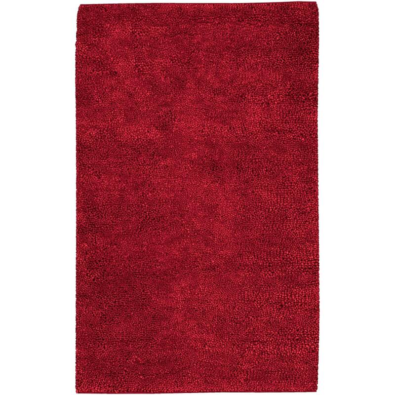 Handmade Jefferson Felted Wool Plush Area Rug