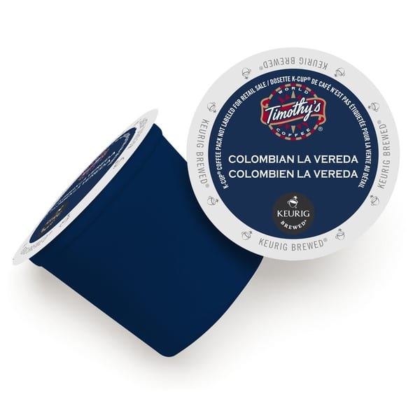 timothy's decaf colombian coffee k cups