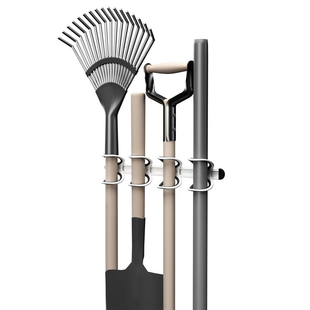 Wall Mounted Storage Rack- Durable Universal Utility Tool Holder by Stalwart