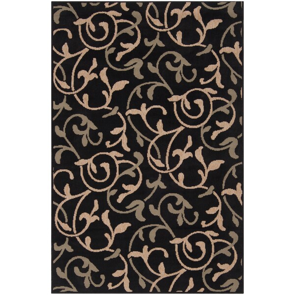 Loundon Camel Rug (3'6 x 5'6) Surya 3x5   4x6 Rugs