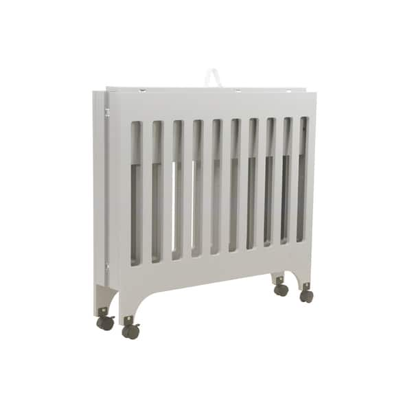 Shop Babyletto Grayson Grey Mini Crib With Pad Overstock 7191518