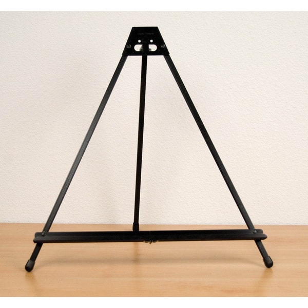 Studio Designs Lightweight and Adjustable Black Presentation Easel