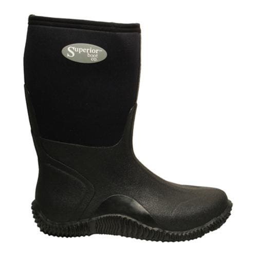 Men's Superior Boot Co. 11in Mud Boot Black Neoprene - 14680561 ...