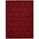 preview thumbnail 1 of 5, Nourison Monterey Area Rug 3' 6" x 5' 6" - Red - Rectangle