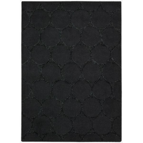 Nourison Joseph Abboud Hand tufted Monterey Charcoal Rug (3'6 x 5'6) Joseph Abboud 3x5   4x6 Rugs