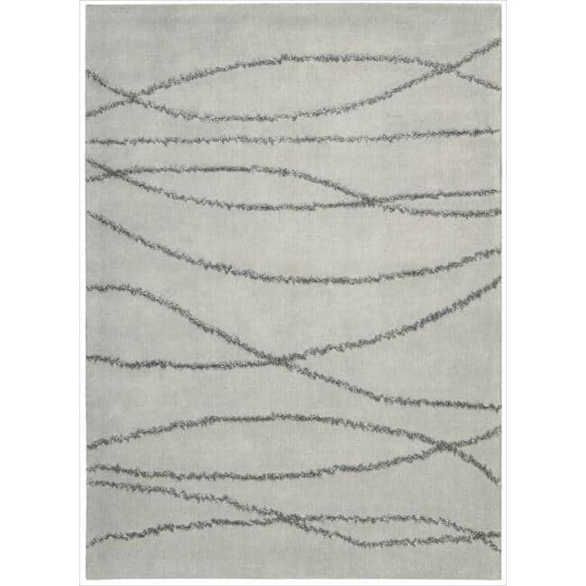 Nourison Monterey Area Rug - 5'3" x 7'4" - Grey - Rectangle