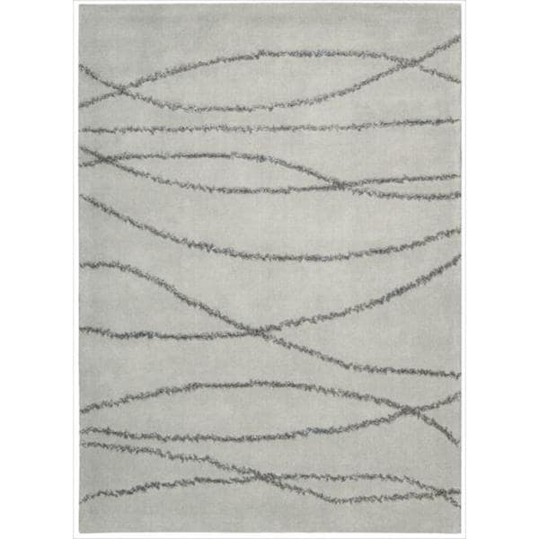 Nourison Joseph Abboud Hand tufted Monterey Seafoam Rug (3'6 x 5'6) Joseph Abboud 3x5   4x6 Rugs