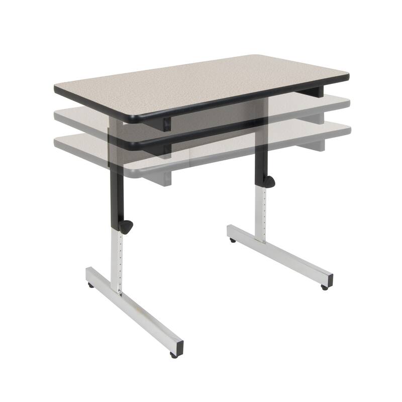 Studio Designs Adapta 36 in. Wide x 20 in. Deep Adjustable Table