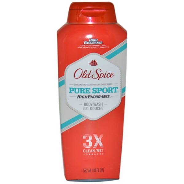 Old Spice Mens High Endurance Pure Sport 18 ounce Body Wash
