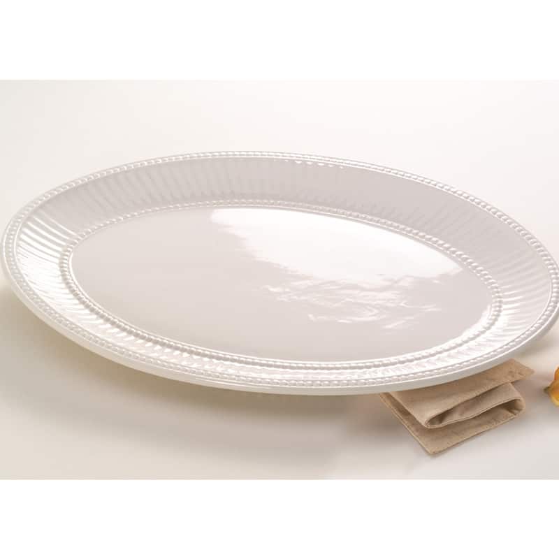 Classic Italian 18-inch Oval Serving Platter