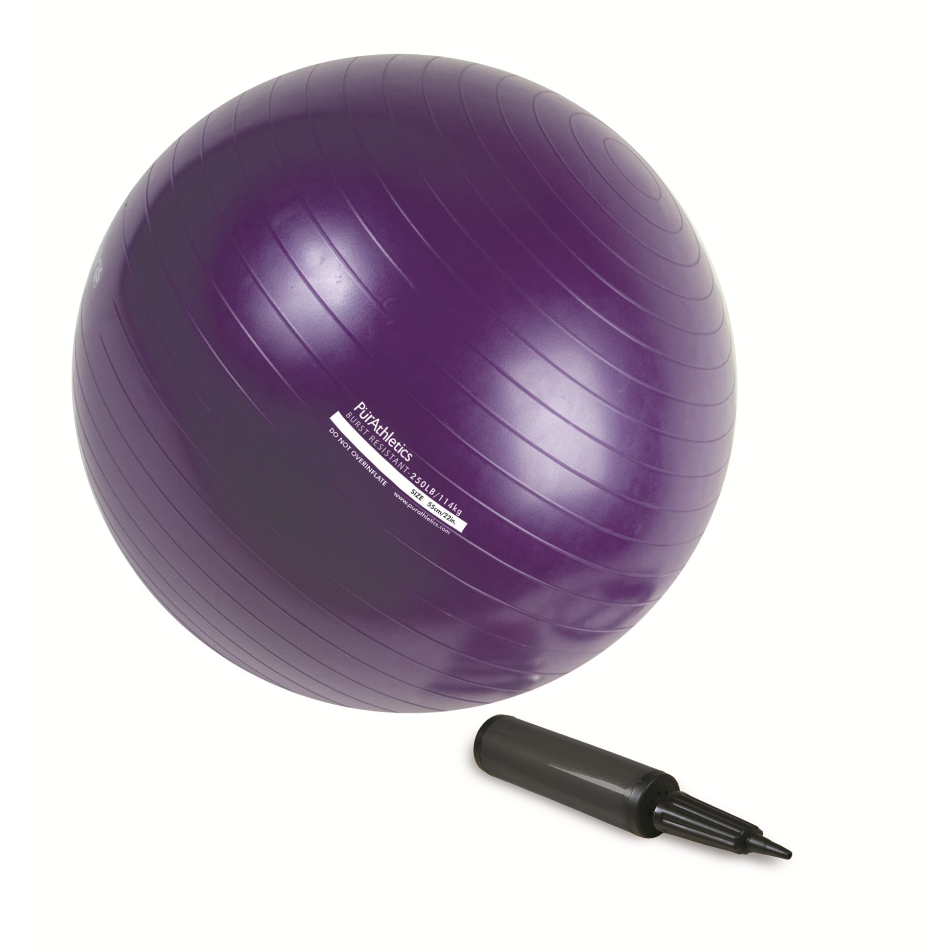 Purathletics Exercise Ball 55 Cm