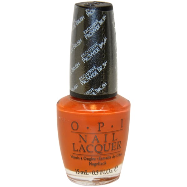 OPI Did Someone Say Party? Orange Nail Lacquer OPI Nail Polish