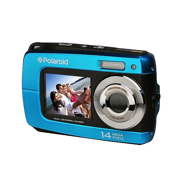 Polaroid IF046 14.1MP Waterproof Blue Digital Camera
