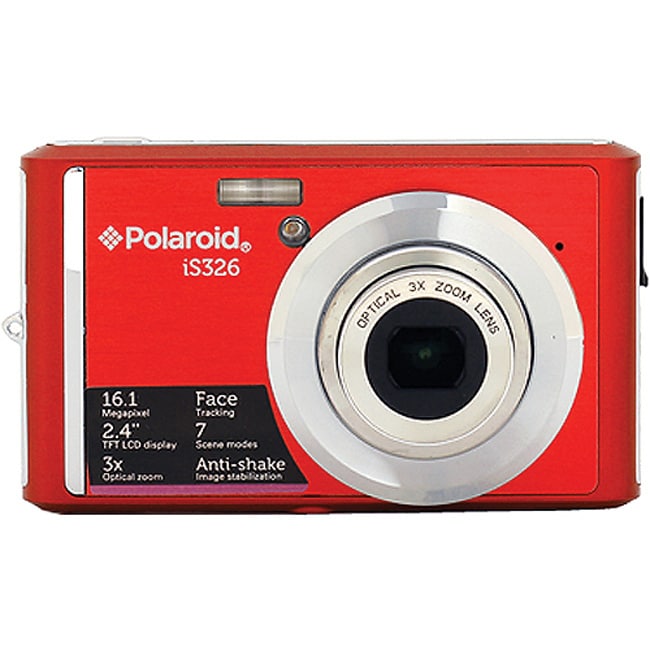 Polaroid iS326 16MP Red Digital Camera
