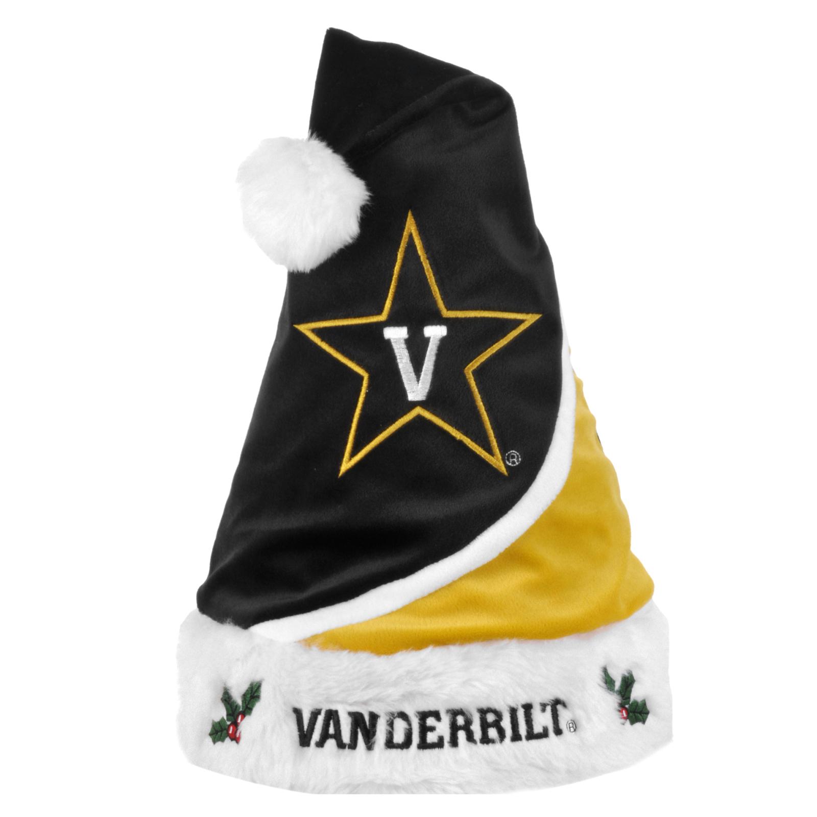 Vanderbilt Commodores Polyester Santa Hat - 13136882 - Overstock.com ...