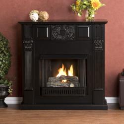 Shop Banton Black Gel Fireplace Free Shipping Today Overstock
