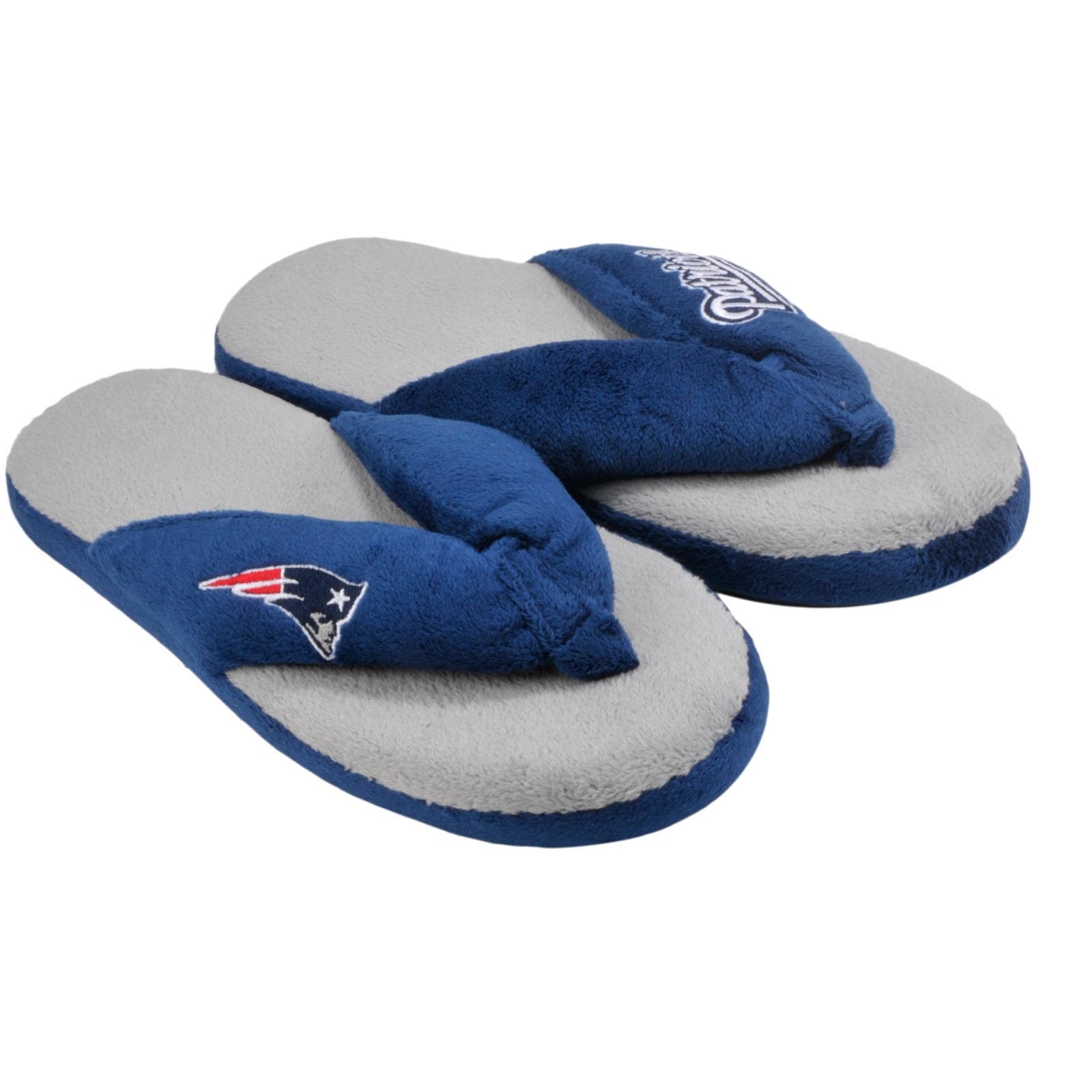 New England Patriots Womens Flip Flop Thong Slipper  