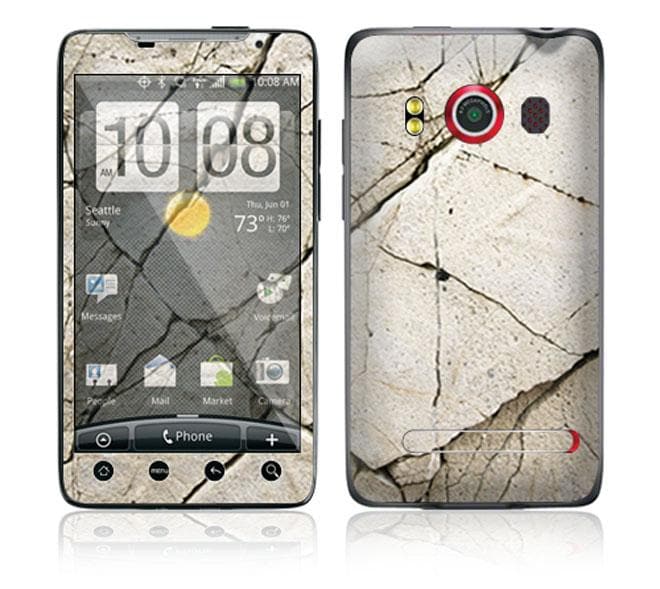 Rock Texture HTC Evo 4G Decal Skin  