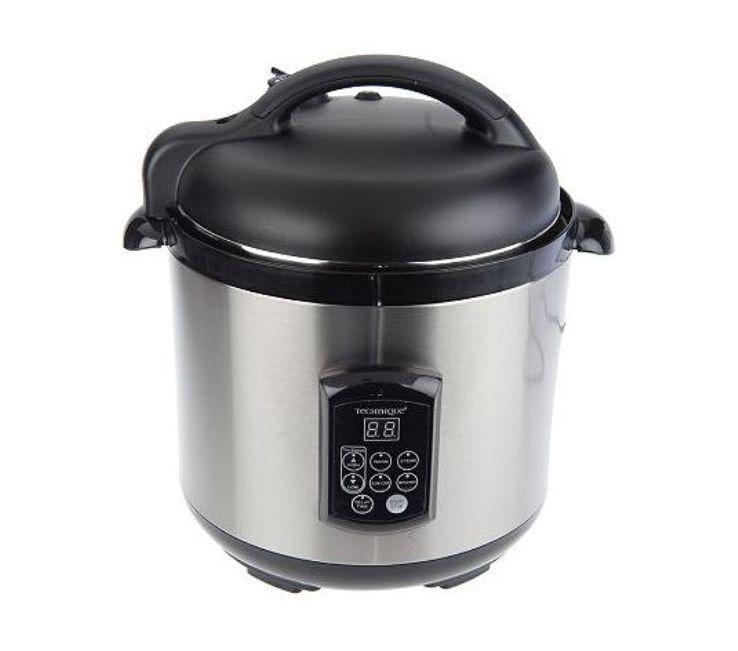 CooksEssentials Stainless Steel Nonstick 10 qt. Pressure Cooker w