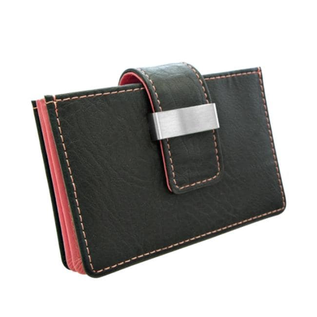 Wilouby Rosy Leather Credit Card Holder