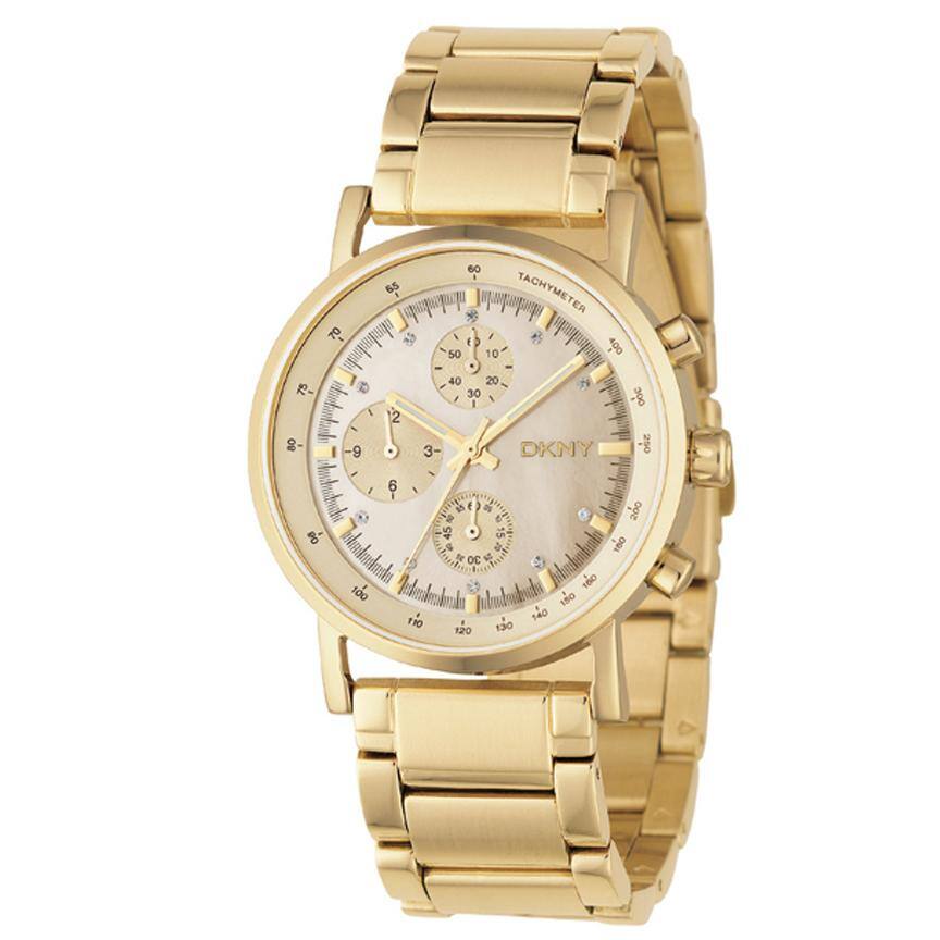 DKNY Women's Stainless Steel Chronograph Watch
