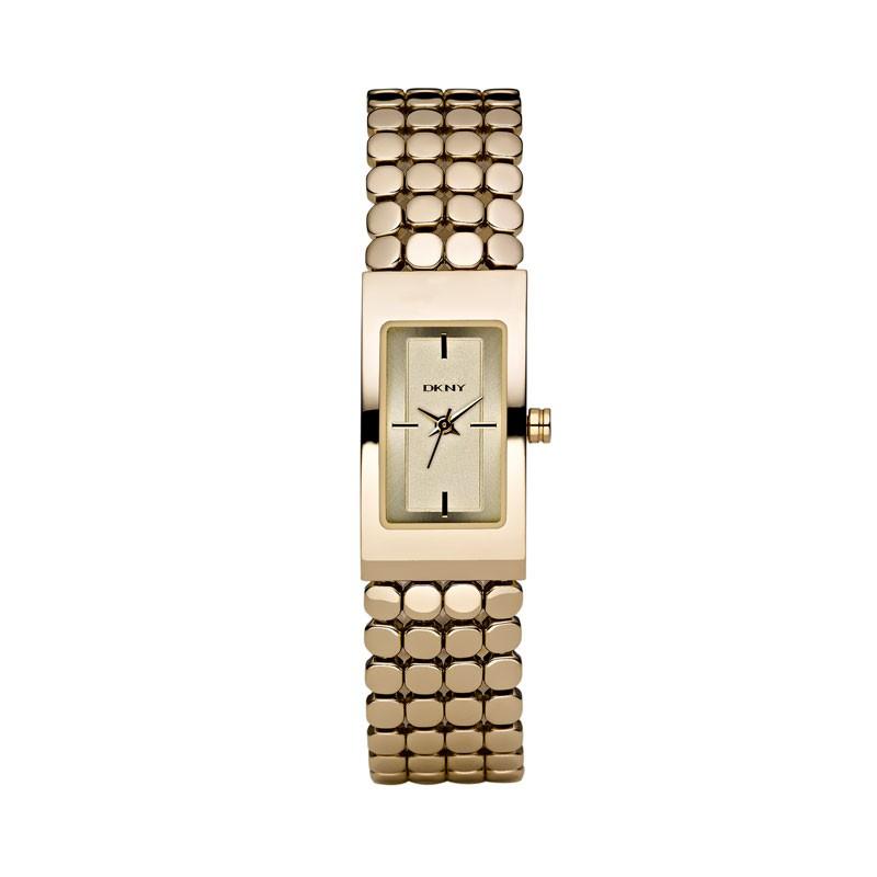 DKNY Womens NY4966 Goldtone Stainless Steel Watch  