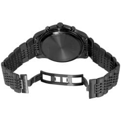   Mens G Timeless Black PVD Steel Chronograph Watch  