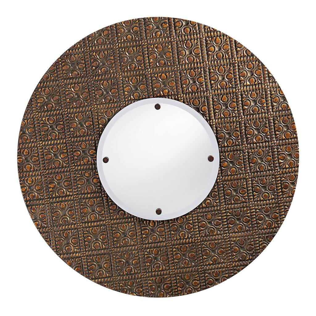 Atlantic Copper Resin Mirror