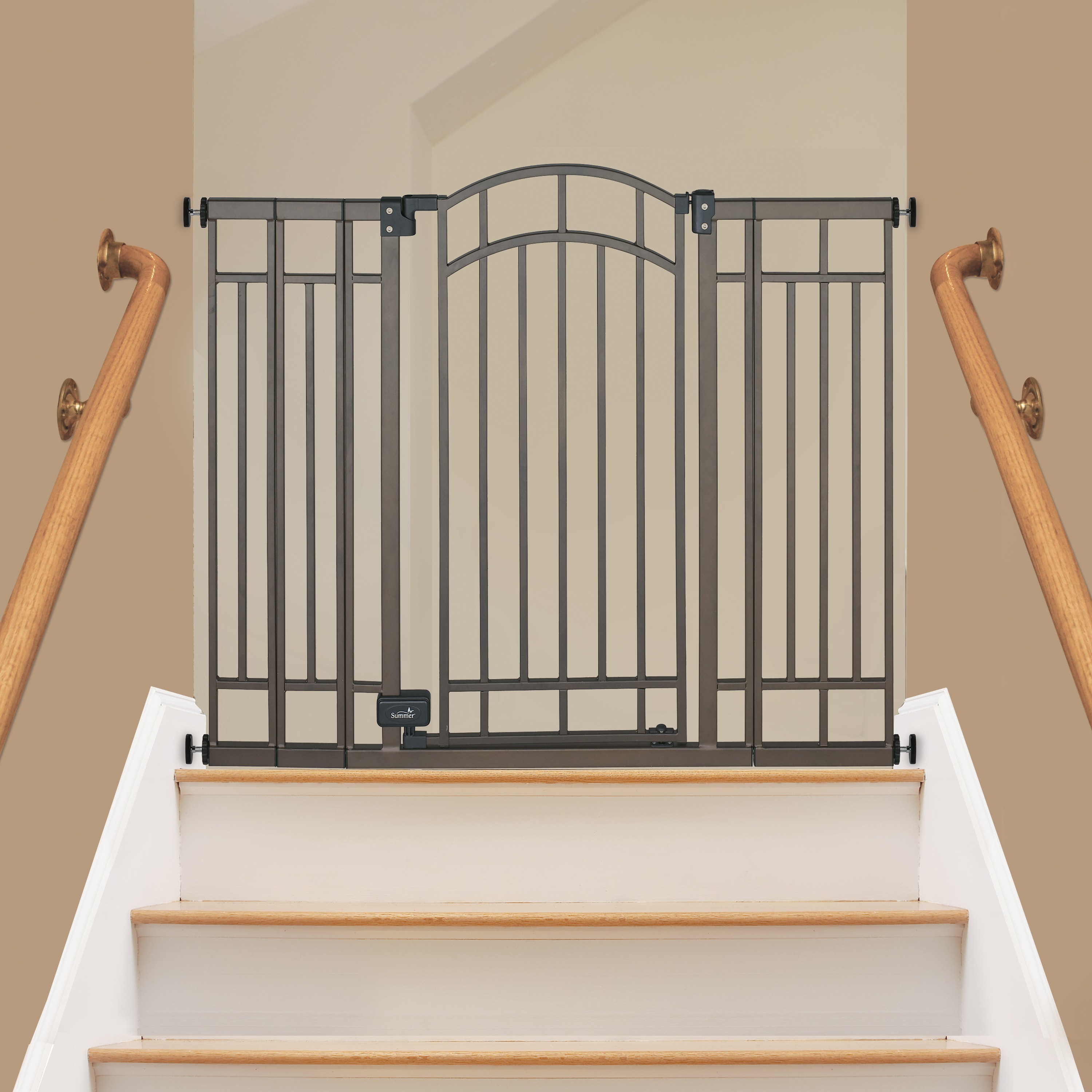 bronze baby gate