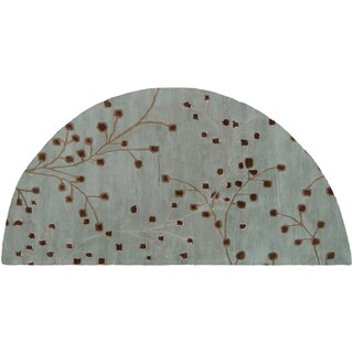 Sakura Handmade Transitional Floral Wool Area Rug