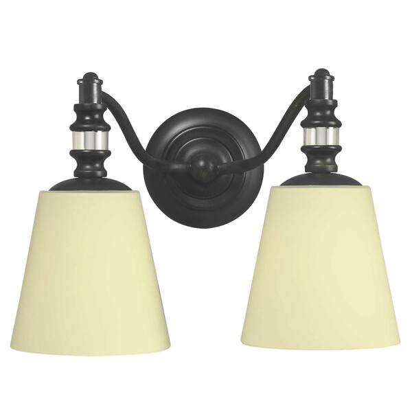 East Hampton 2 Light Vanity - Bed Bath & Beyond - 7210573