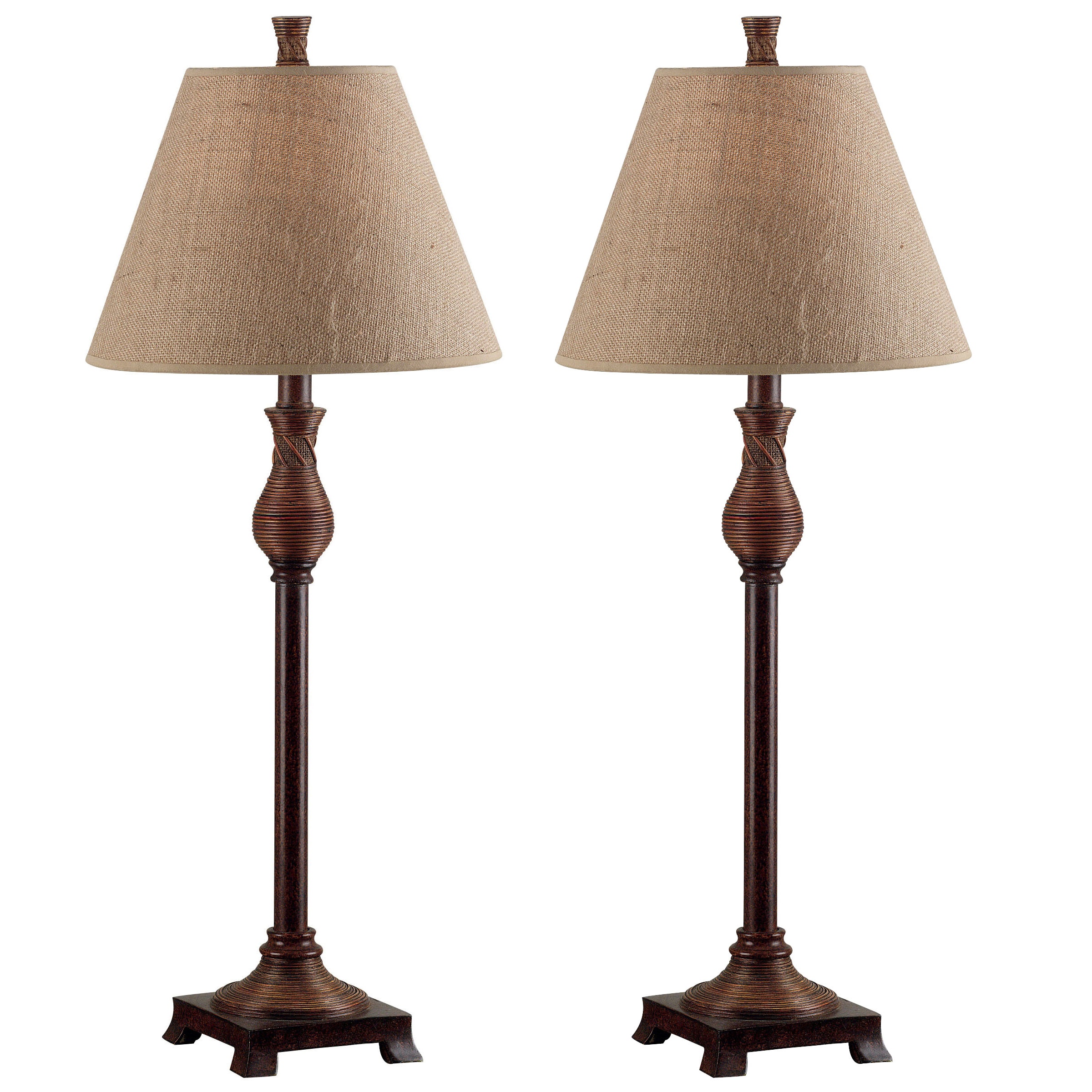 Shop Halsell Buffet Lamp (Set of 2) Free Shipping Today Overstock