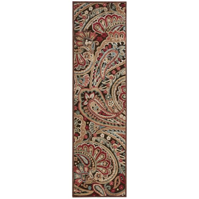 Nourison Graphic Illusions Paisley Multicolor Rug (23 X 8)